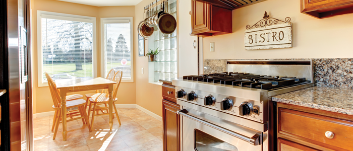 Natural Gas Range in Kitchen, GetGasLA